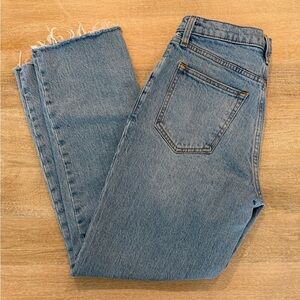 Abercrombie 90s Straight Ultra High Rise